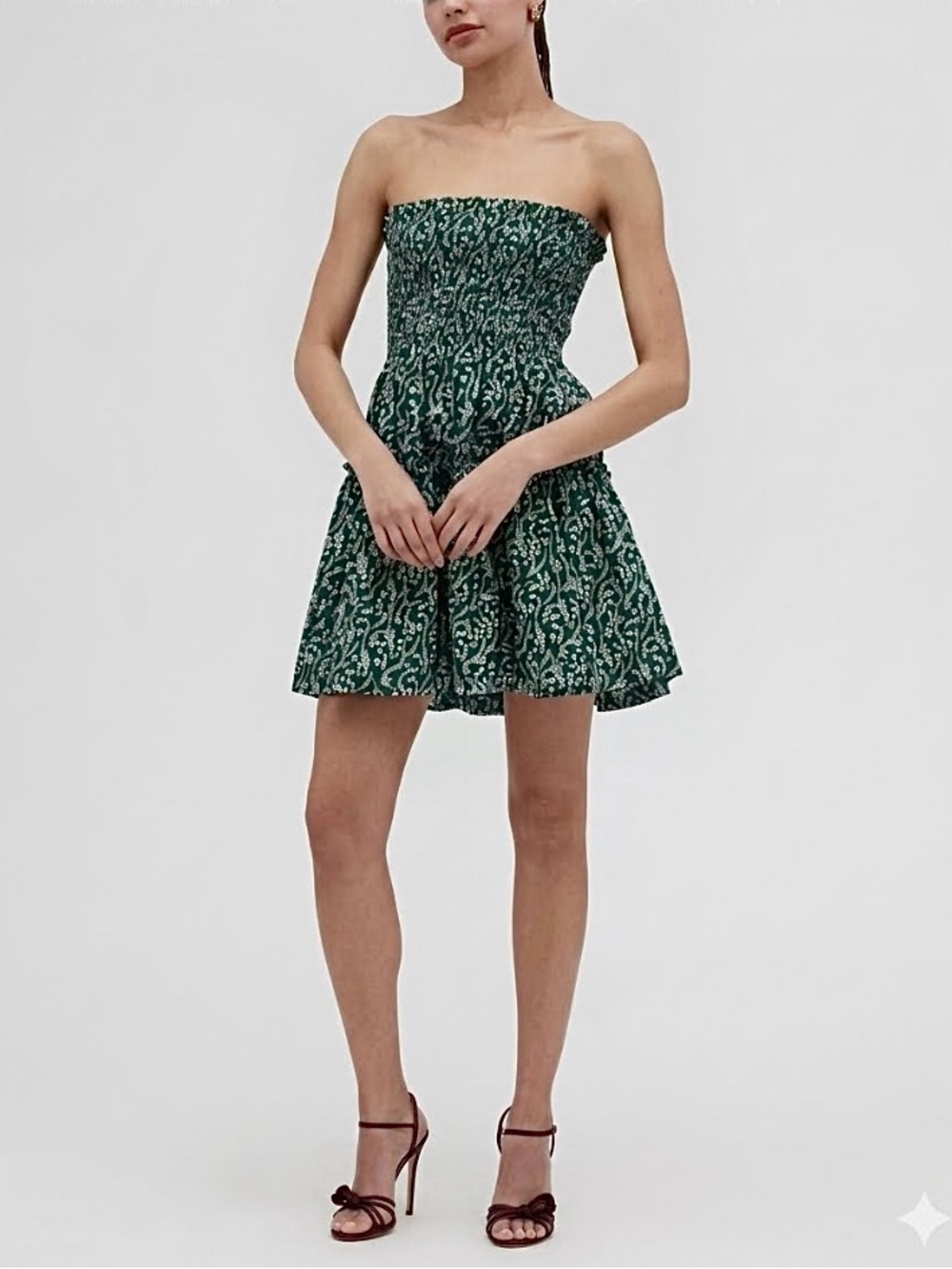 Hill House The Seraphina Mini Nap Dress Lily Of The Valley